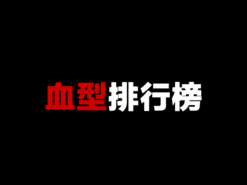 血型排行榜!太準啦 ... 血型排行榜!太準啦 ...