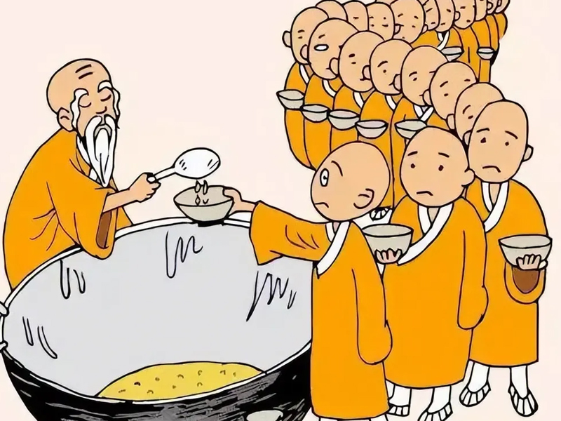 和尚分粥的故事 和尚分粥的故事