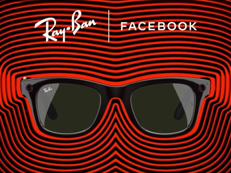 Facebook 和 Ray-Ban 共同研發及推出的智能眼鏡 Facebook 和 Ray-Ban 共同研發及推出的智能眼鏡