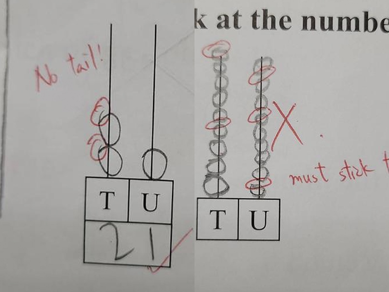 一道小學數學題 看香港教育制度 一道小學數學題 看香港教育制度