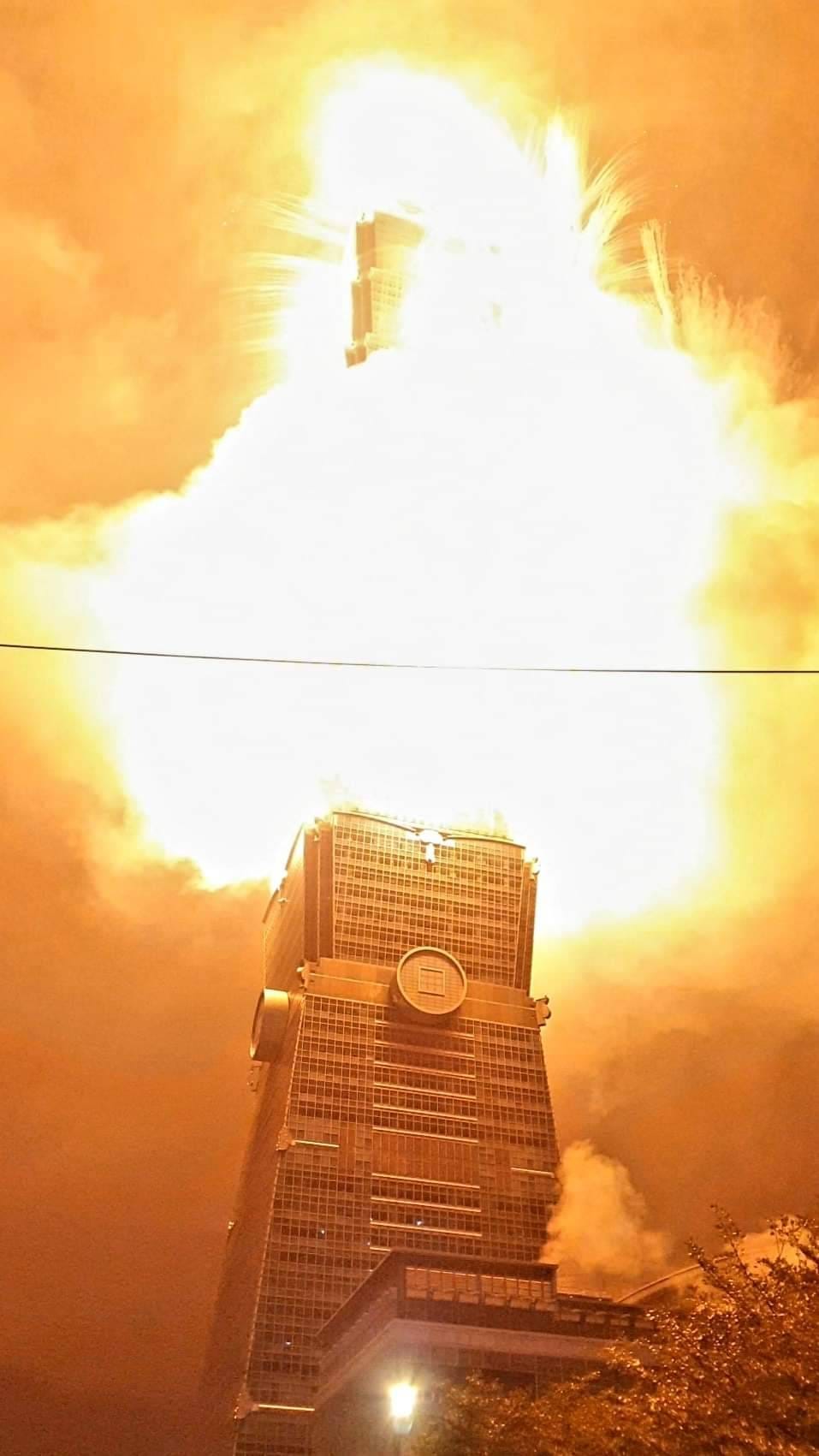 台灣101大爆炸瞬間畫面曝光？