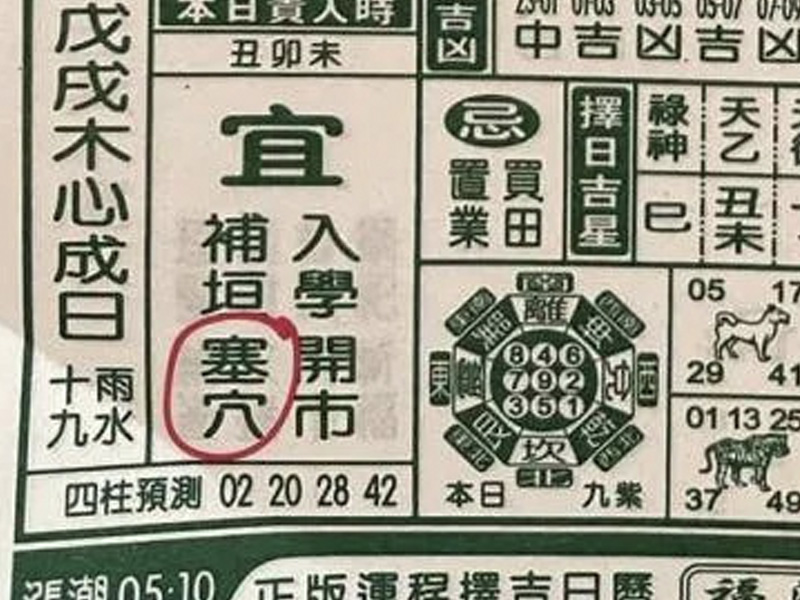 今晚情人節「宜塞穴」 今晚情人節「宜塞穴」