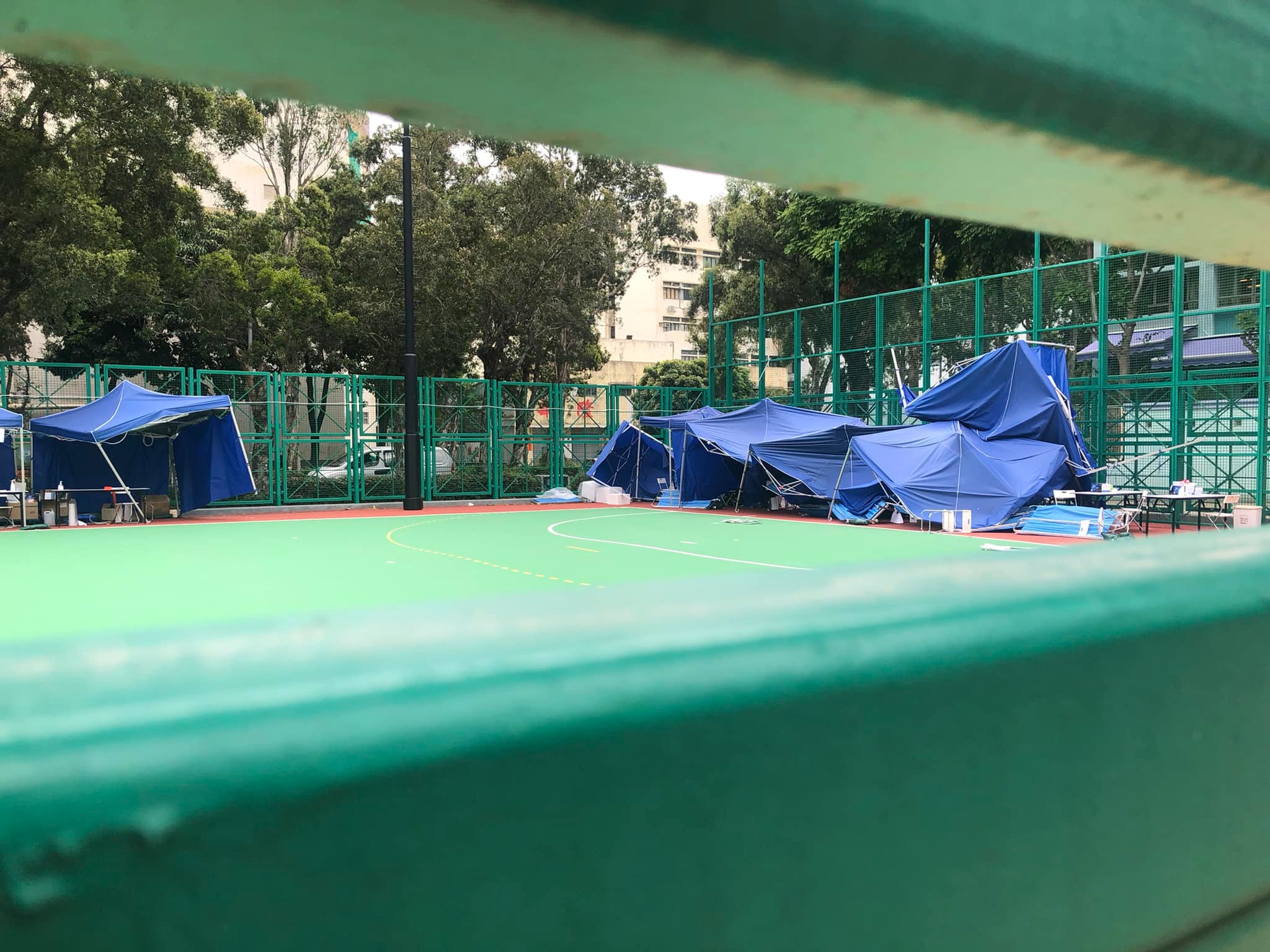 因為沒有妥善管理 流動採樣站變成咁