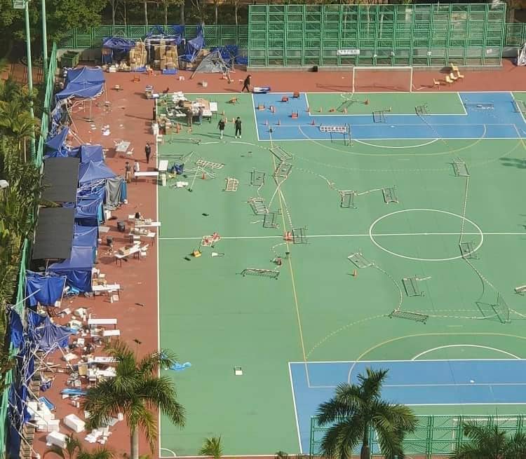 因為沒有妥善管理 流動採樣站變成咁