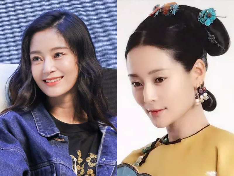 《延禧攻略》對比照片 原來她們都比劇中美！