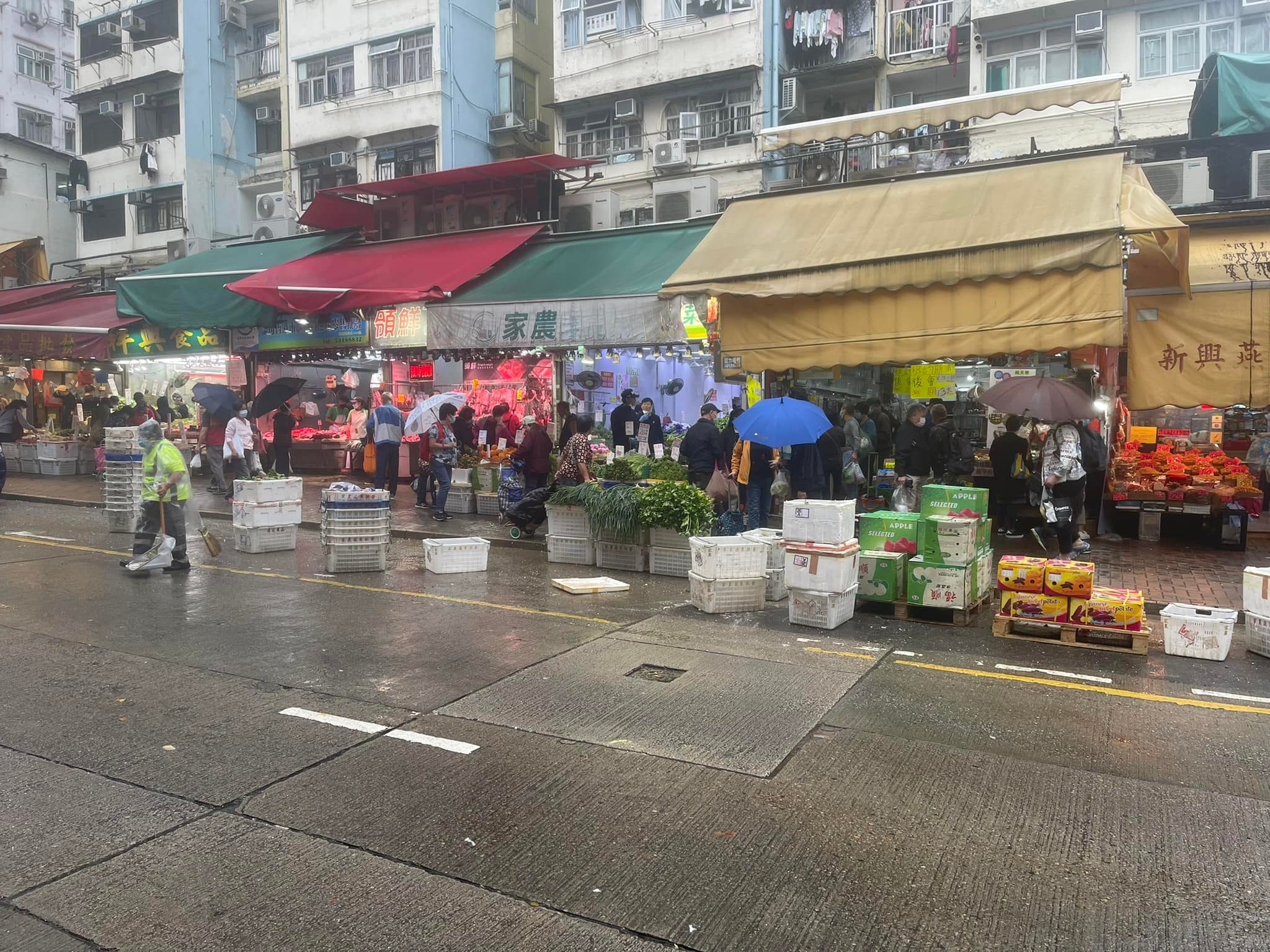 黑社會菜販 X街坊老母