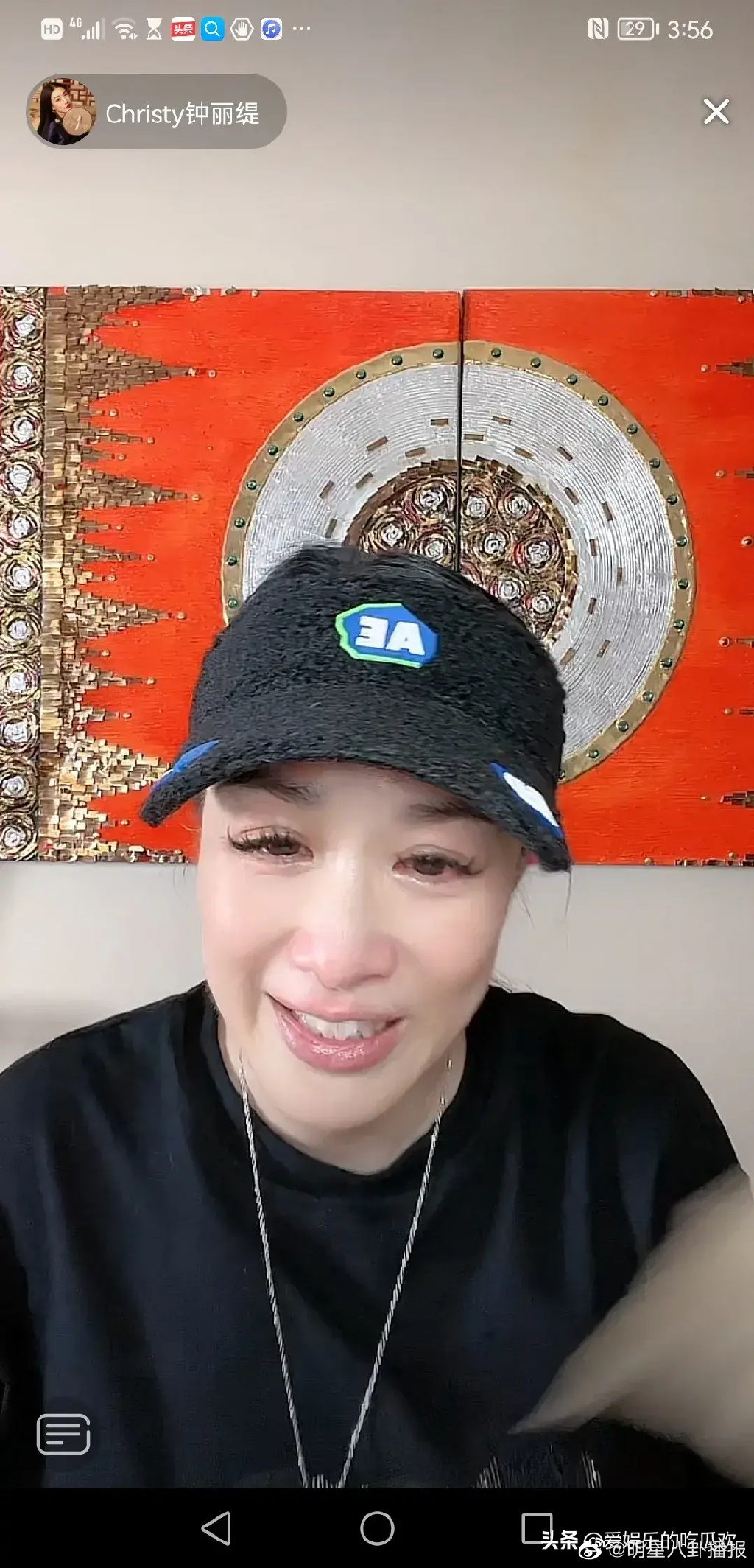 51歲鍾麗緹直播爆哭：我知道很多人嘲笑我
