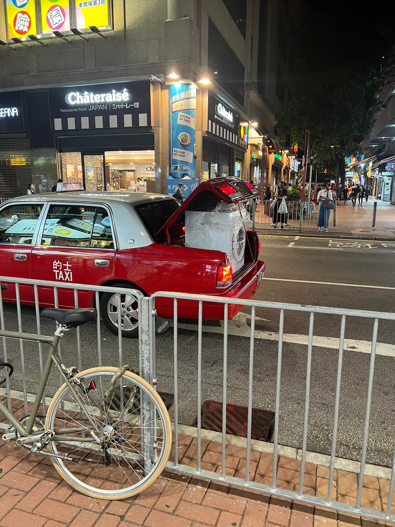 咁都得系列：電單車送大液晶電視
