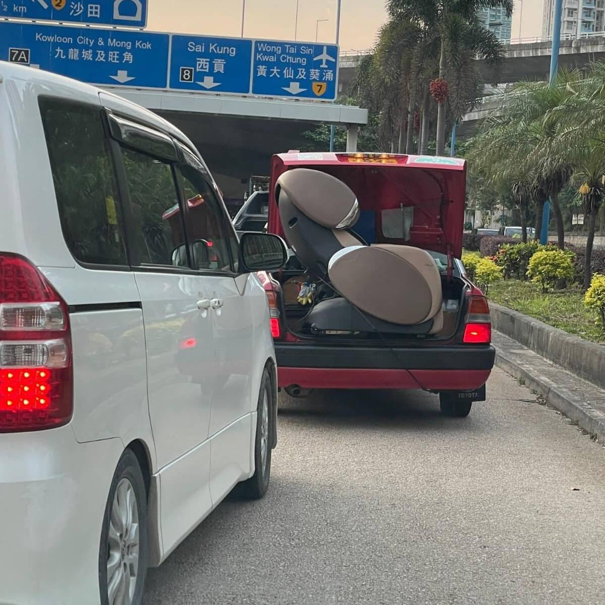 咁都得系列：電單車送大液晶電視