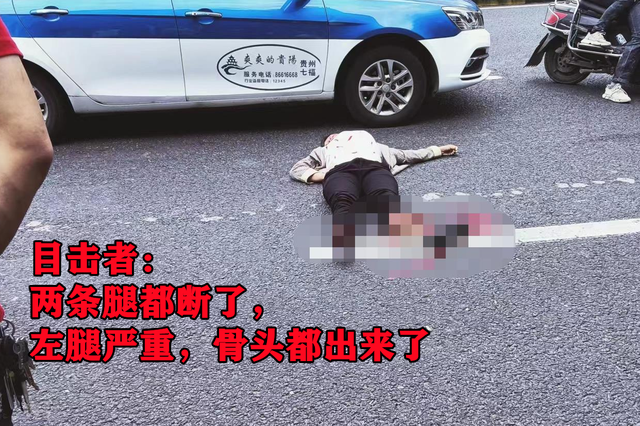 過馬路被車撞倒 慘遭二次碾壓
