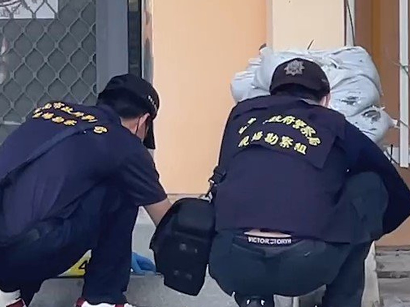 男子持菜刀衝警局 追斬值班警員