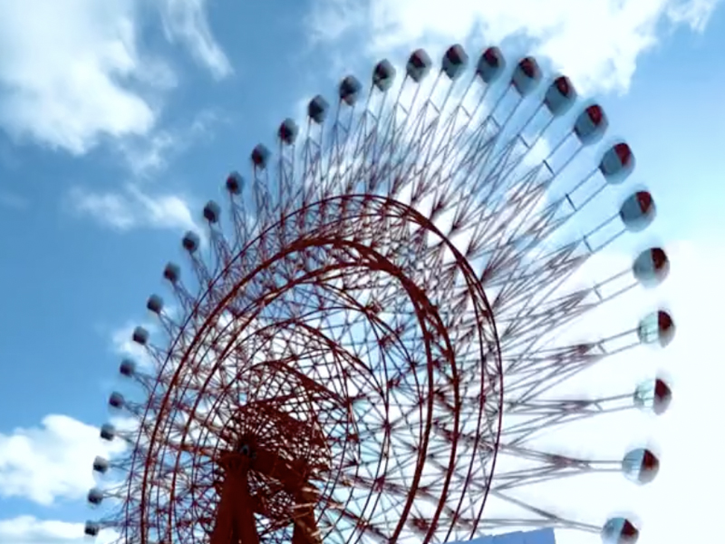 用生命玩的摩天輪