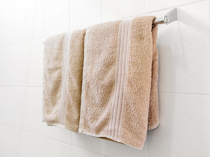 毛巾 3 日不洗，細菌量如馬桶