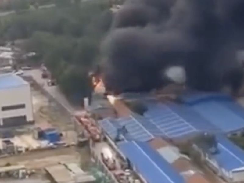 河北派出所爆炸 現場影片曝光