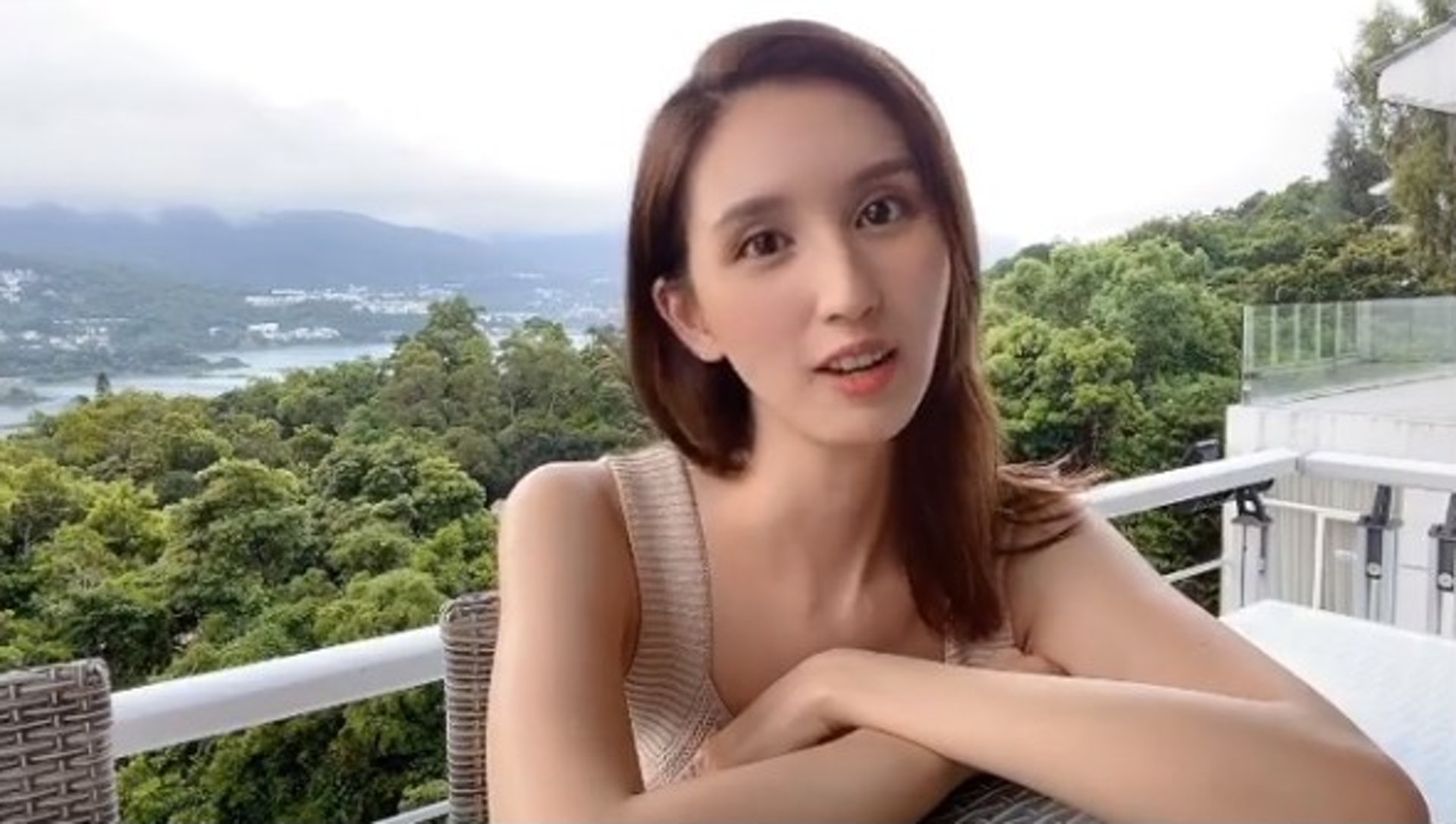 港姐何傲兒認面癱 需骨髓檢查