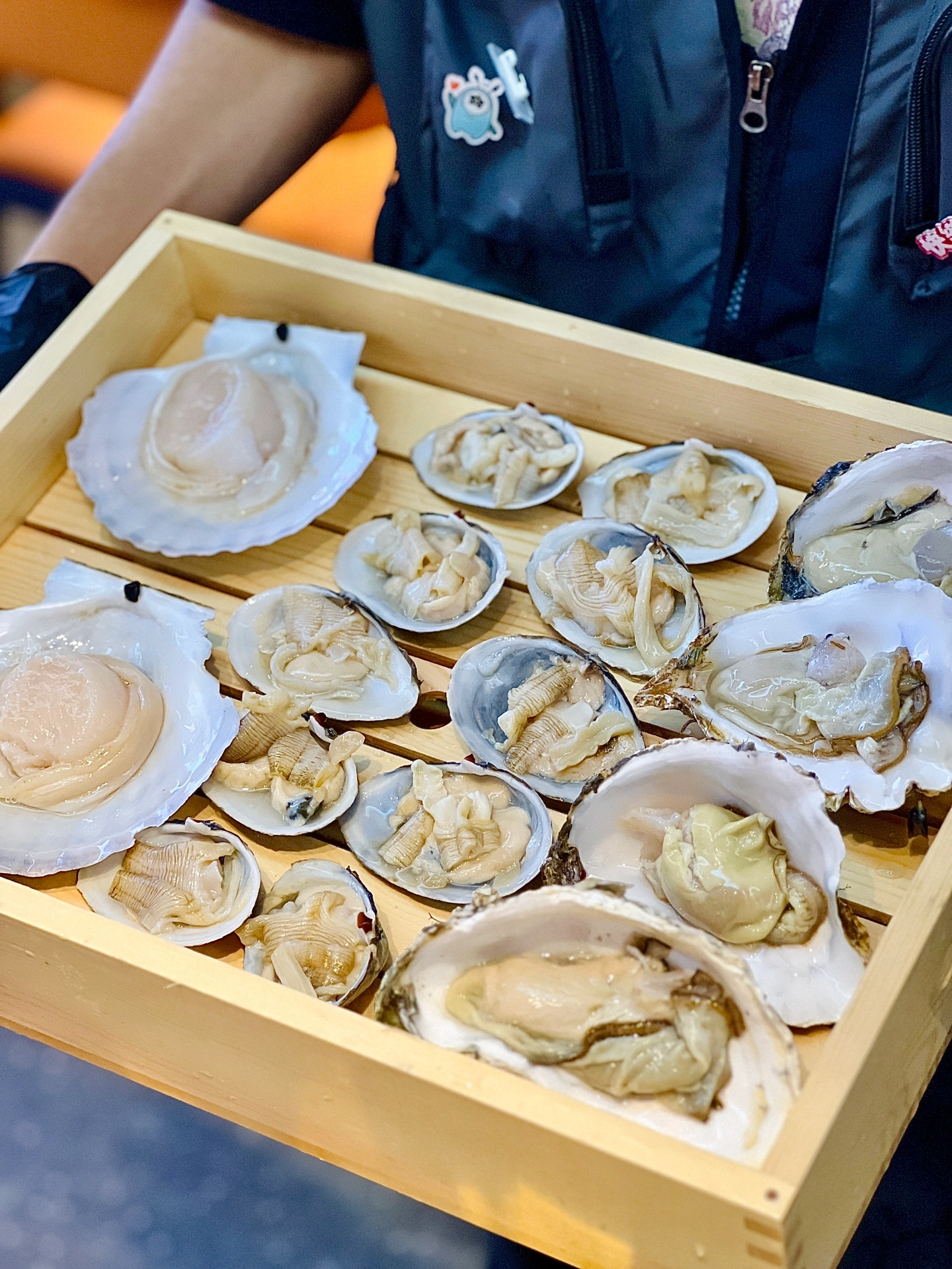 深圳：炭烤深海貝好好吃！！