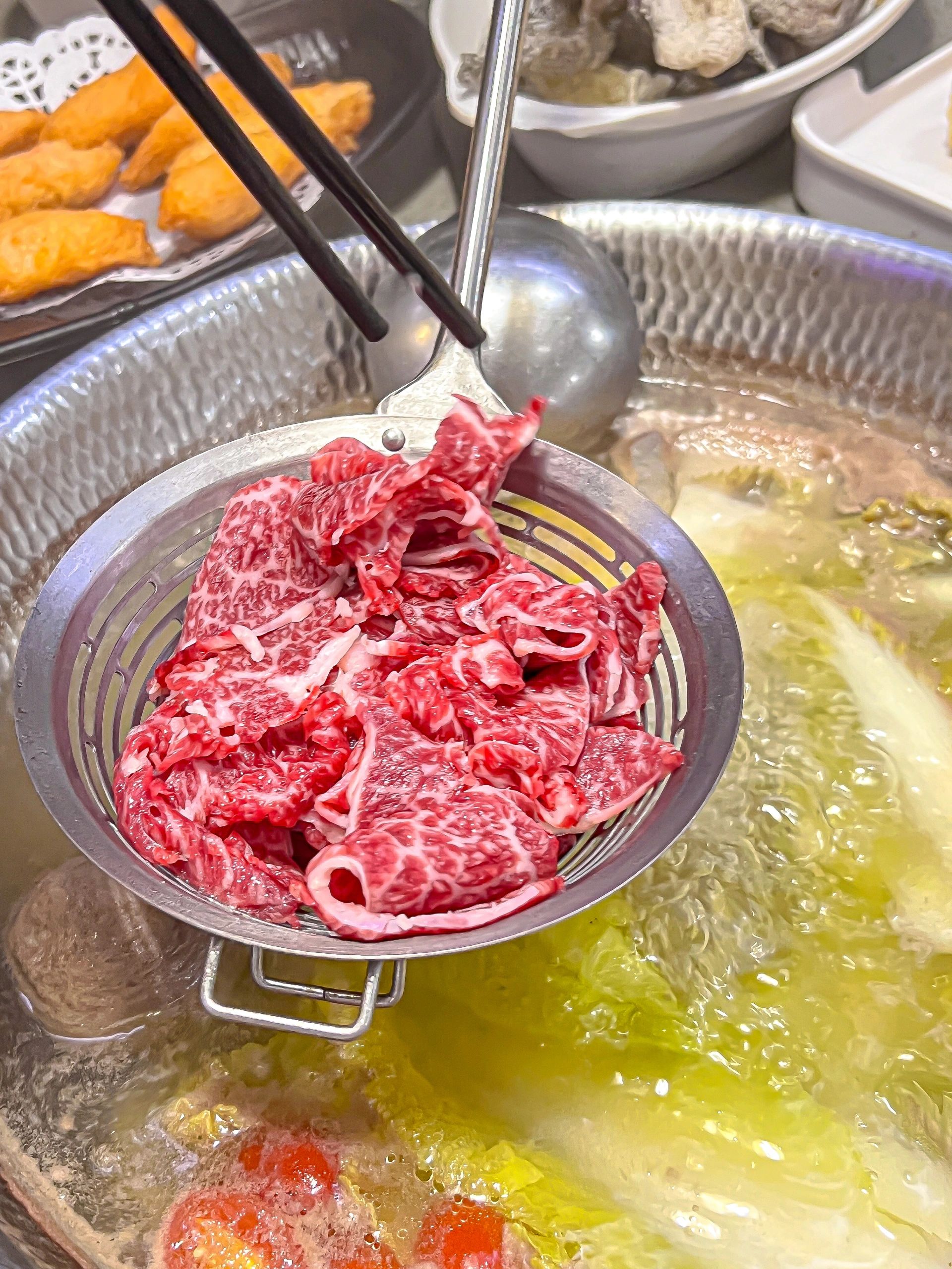深圳：這個沙爹牛肉火鍋！真的好好好吃！