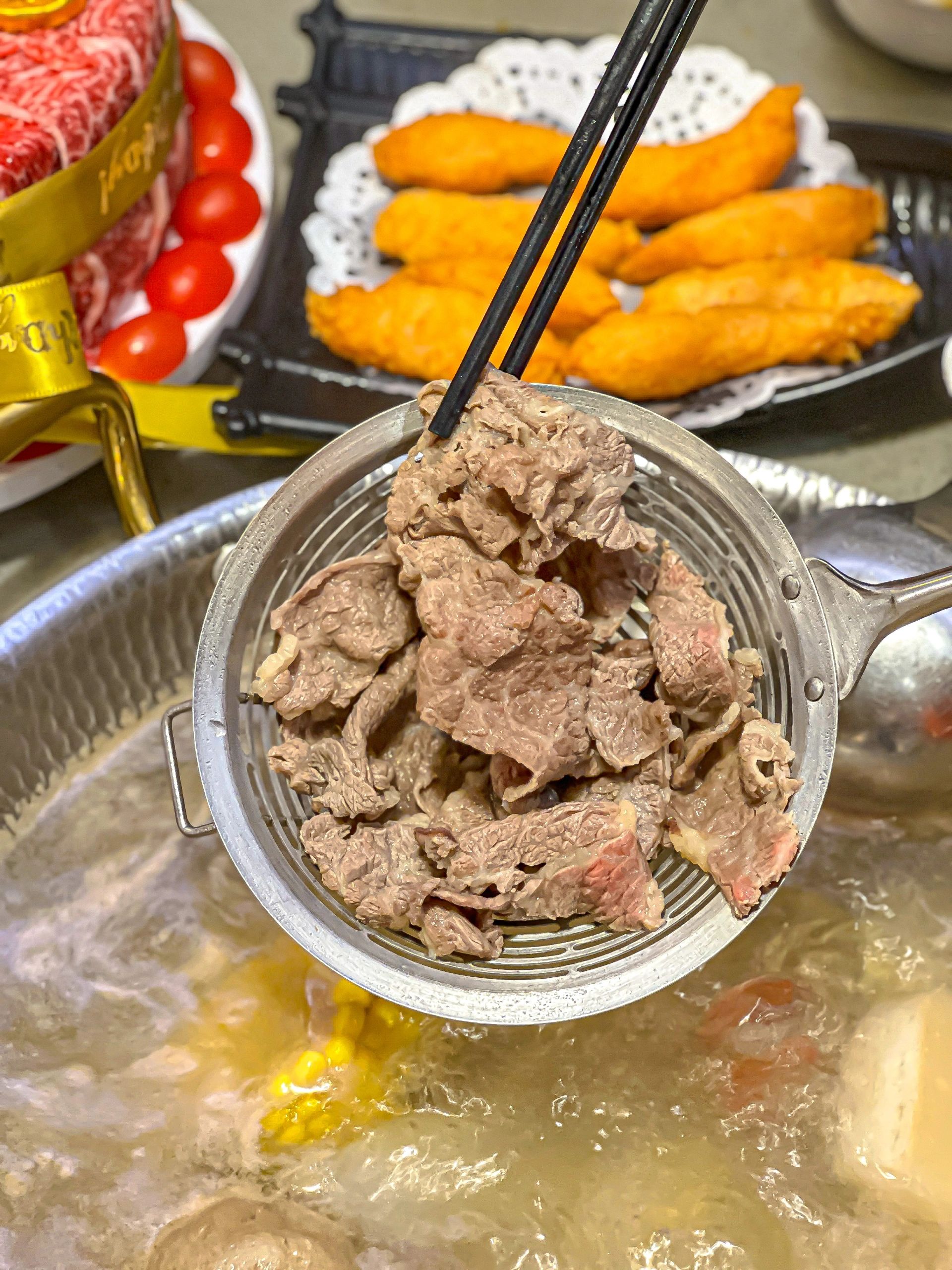 深圳：這個沙爹牛肉火鍋！真的好好好吃！