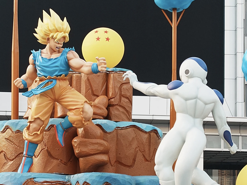 DragonBall Z 動漫展 #賽亞人 #超級撒亞人