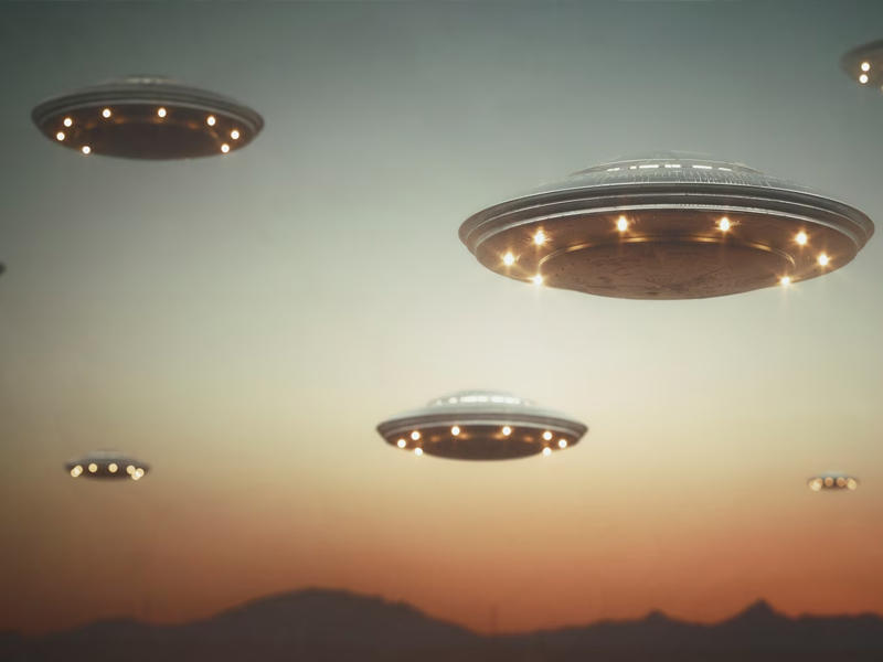 黑龍江多地上空，驚現不明飛行物