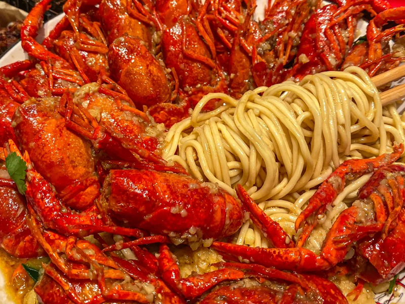 在深圳的東北燒烤