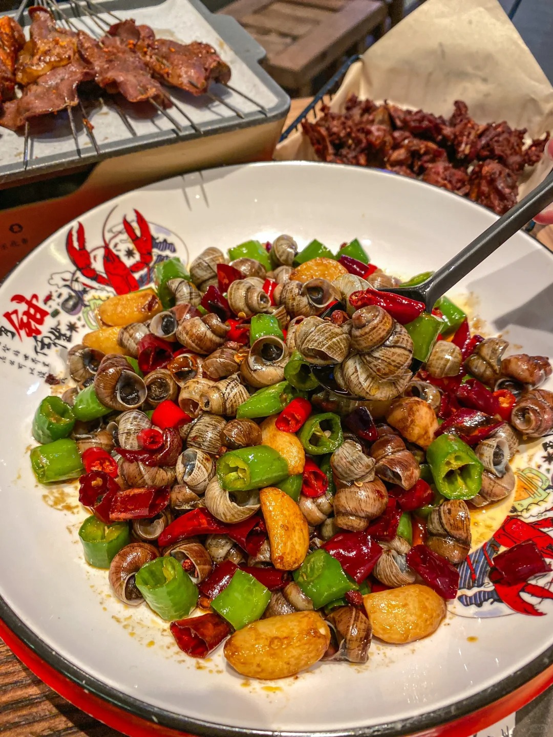在深圳的東北燒烤