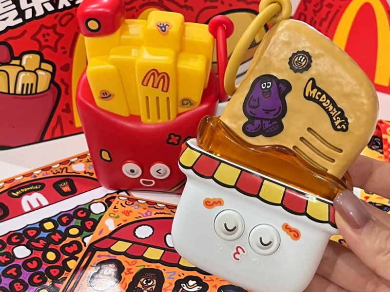 麥當勞對講機真的太可愛了！