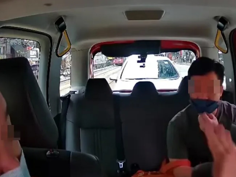 有片：急事催開快啲！的士司機大怒趕客落車