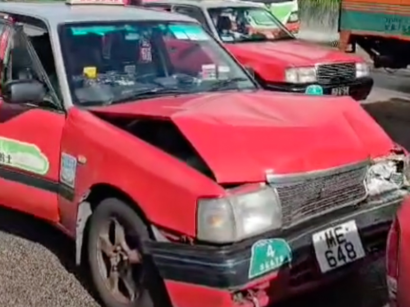 北大嶼山公路大車禍：14車連環相撞，交通擠塞