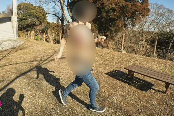 知名公園驚見「女優野外露出」