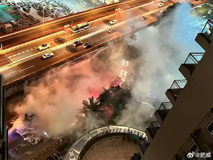 深圳文錦渡口岸發生大爆炸 (有片)