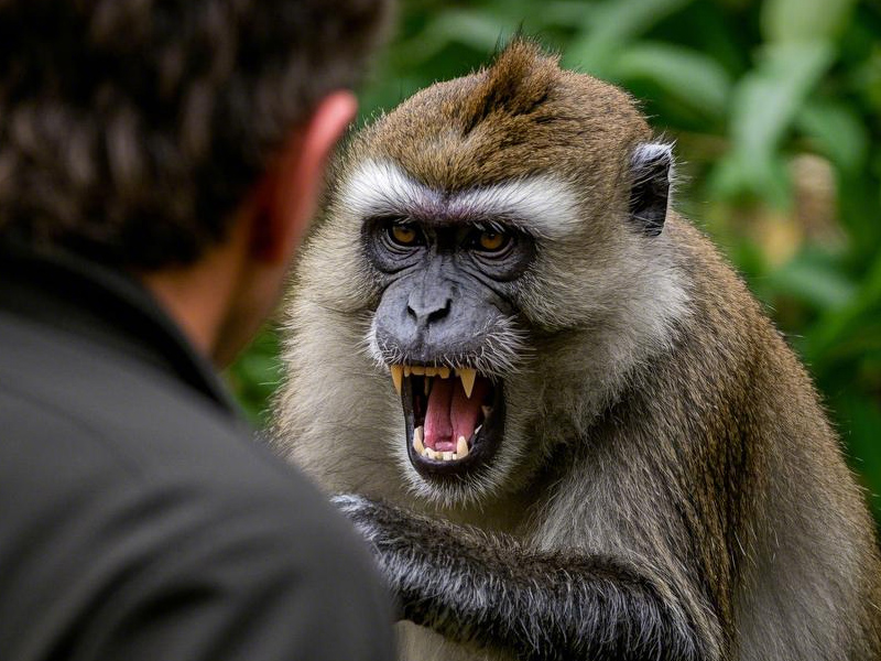 男子被猴子襲擊後，確診感染病毒後離世