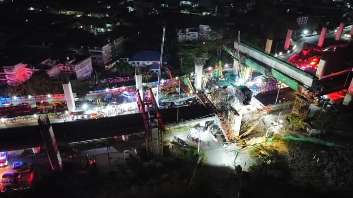 高速公路橋梁倒塌 7 死 27 傷