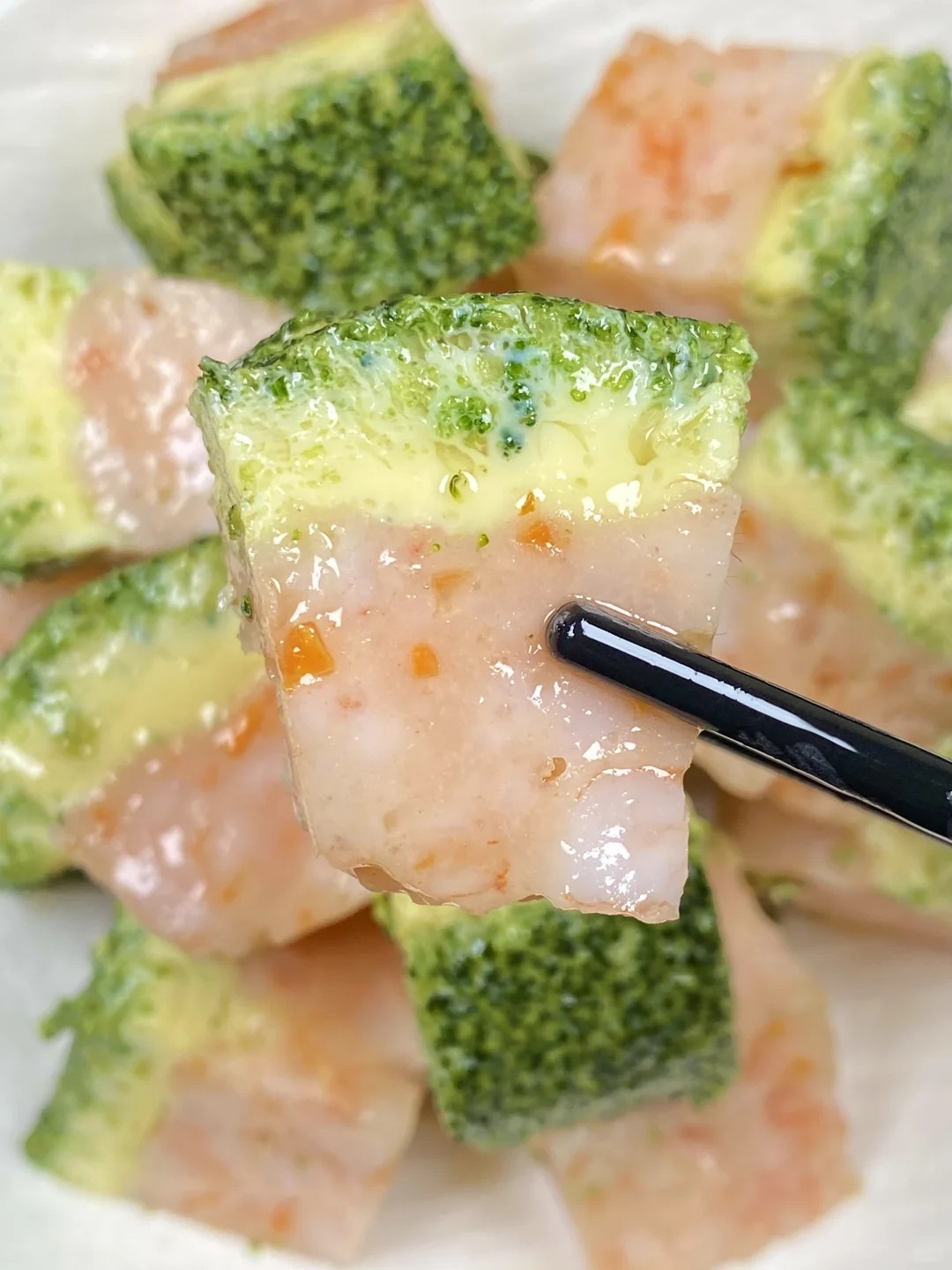 蝦滑蒸雞蛋西蘭花：健康美味的減脂佳肴