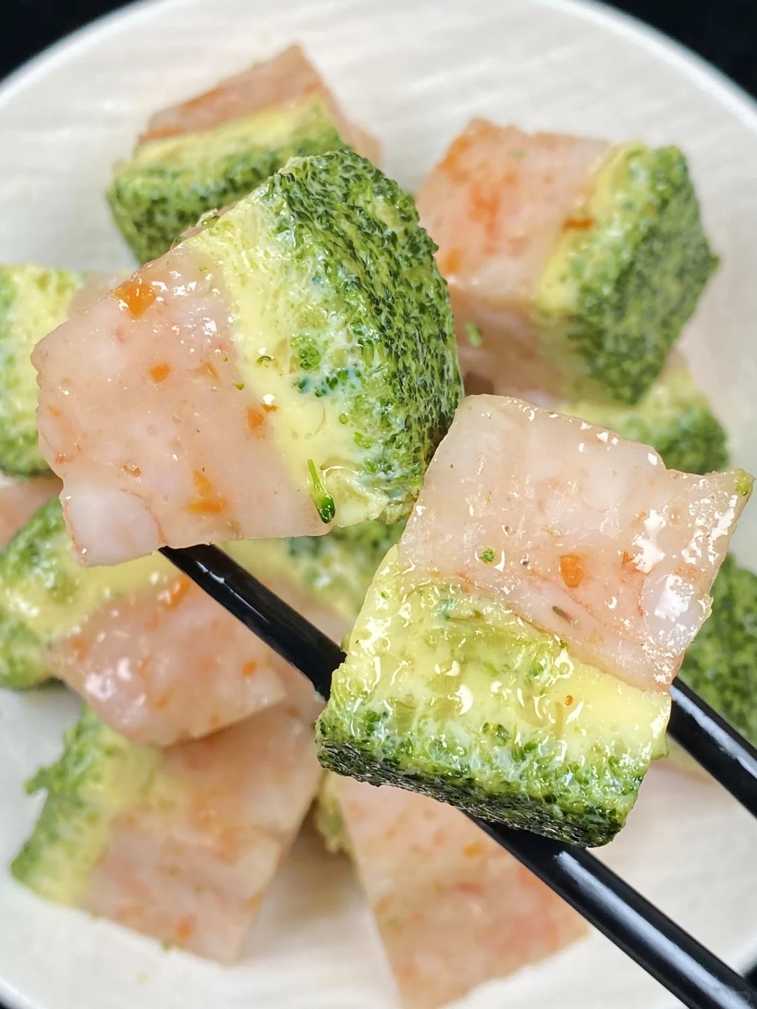 蝦滑蒸雞蛋西蘭花：健康美味的減脂佳肴