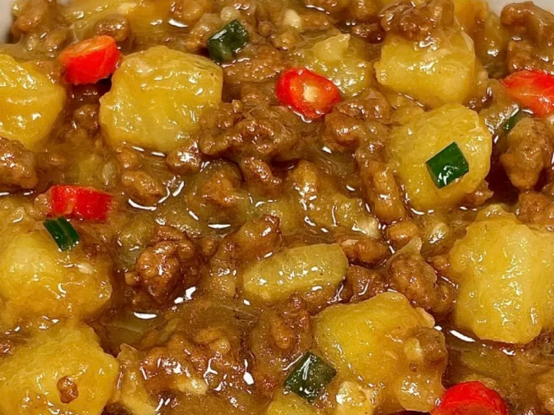 超級美味的肉末土豆