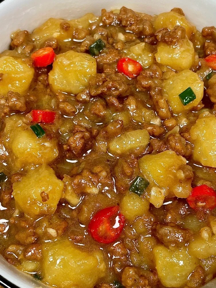 超級美味的肉末土豆