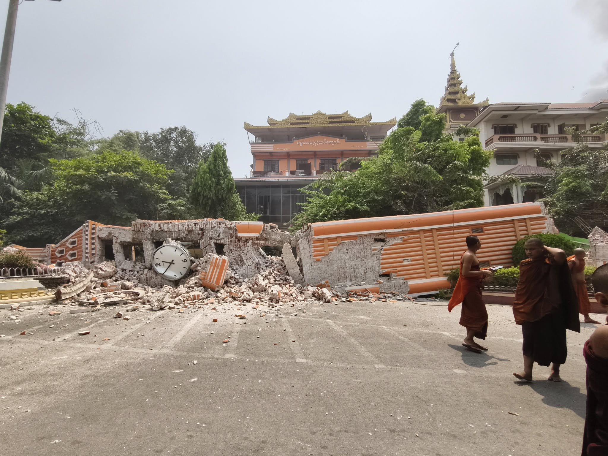 緬甸地震，超千人死亡