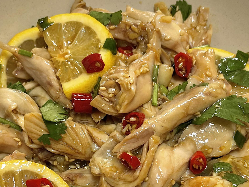 超美味檸檬手撕雞