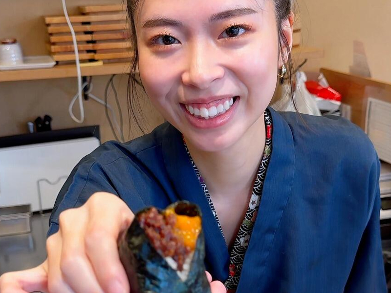 用飯糰傳遞溫柔與幸福