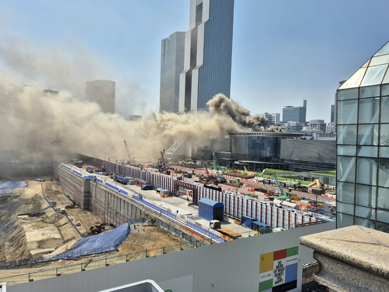 首爾 COEX 商展中心發生火災