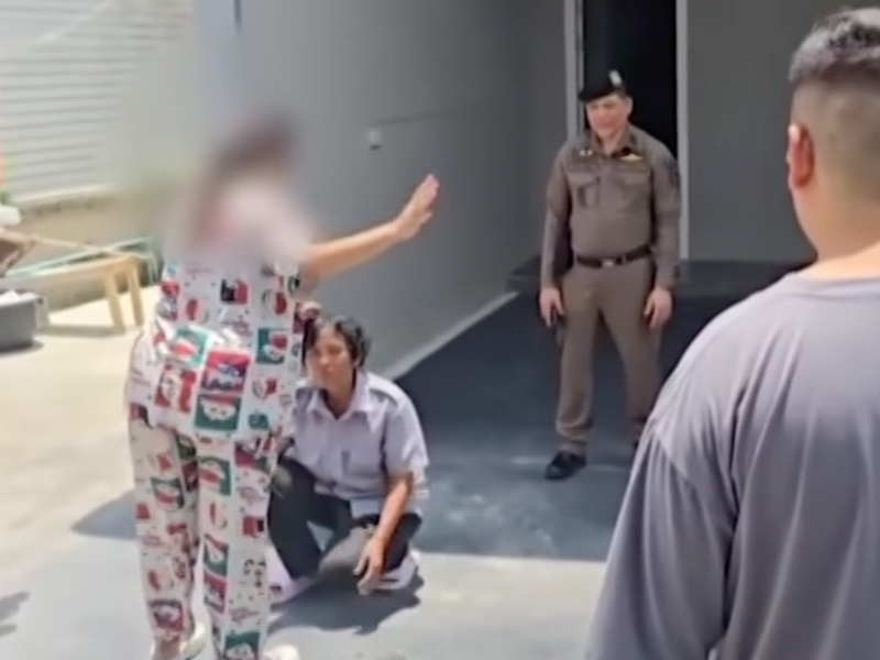 大肚正宮捉姦打死小三