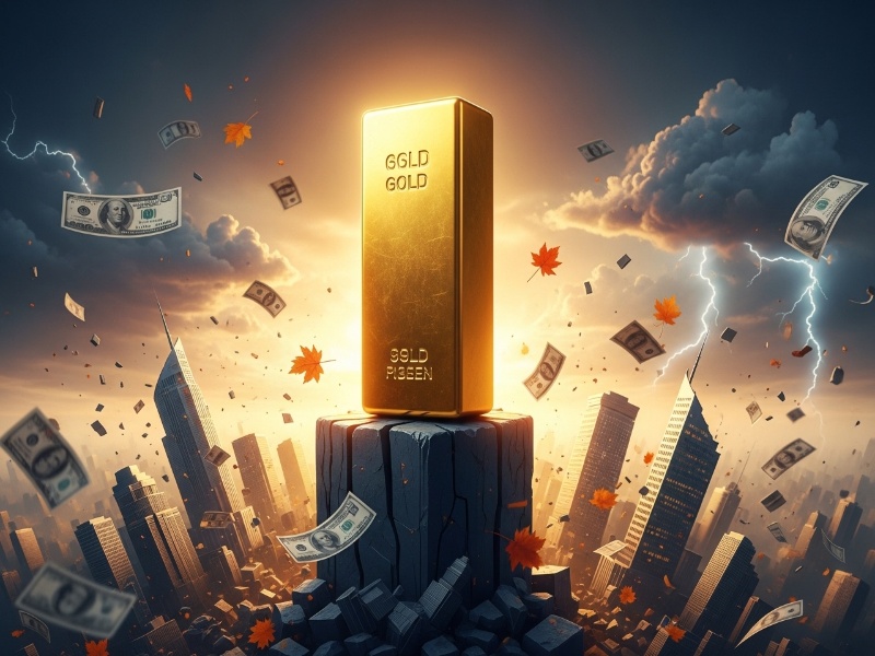 黃金瘋狂上漲，預示更大的事情正在發生