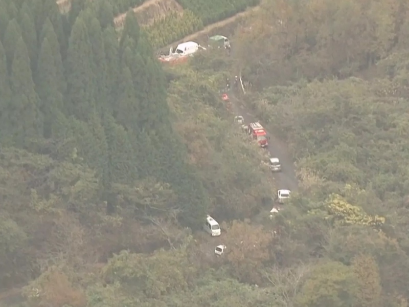 日本發生墜機事故，機上人員全數罹難