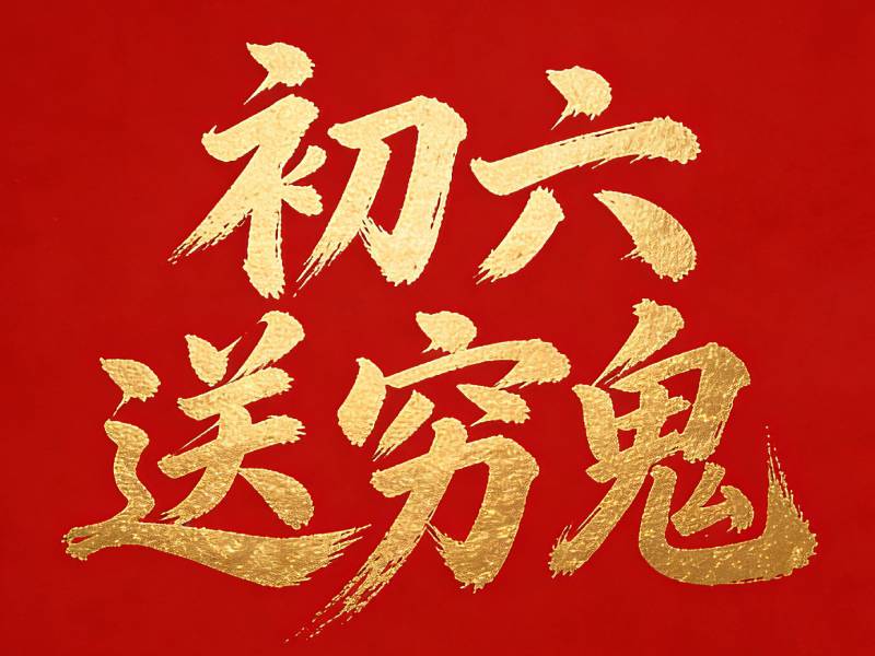 初六「送窮鬼」五樣東西要趕緊扔